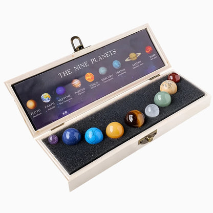 Crystal Planets Solar System