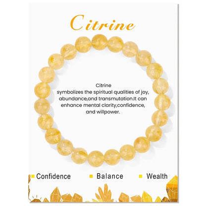 Natural Citrine Bracelet