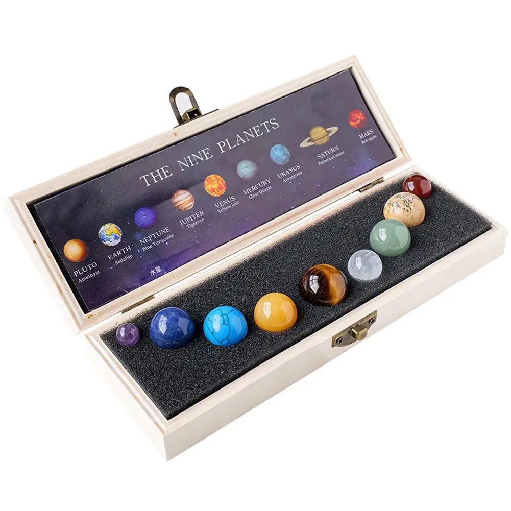 Crystal Planets Solar System