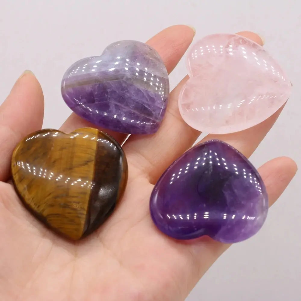 Heart-Shaped Healing Crystals