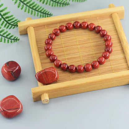 Red Jasper Prayer Bracelet