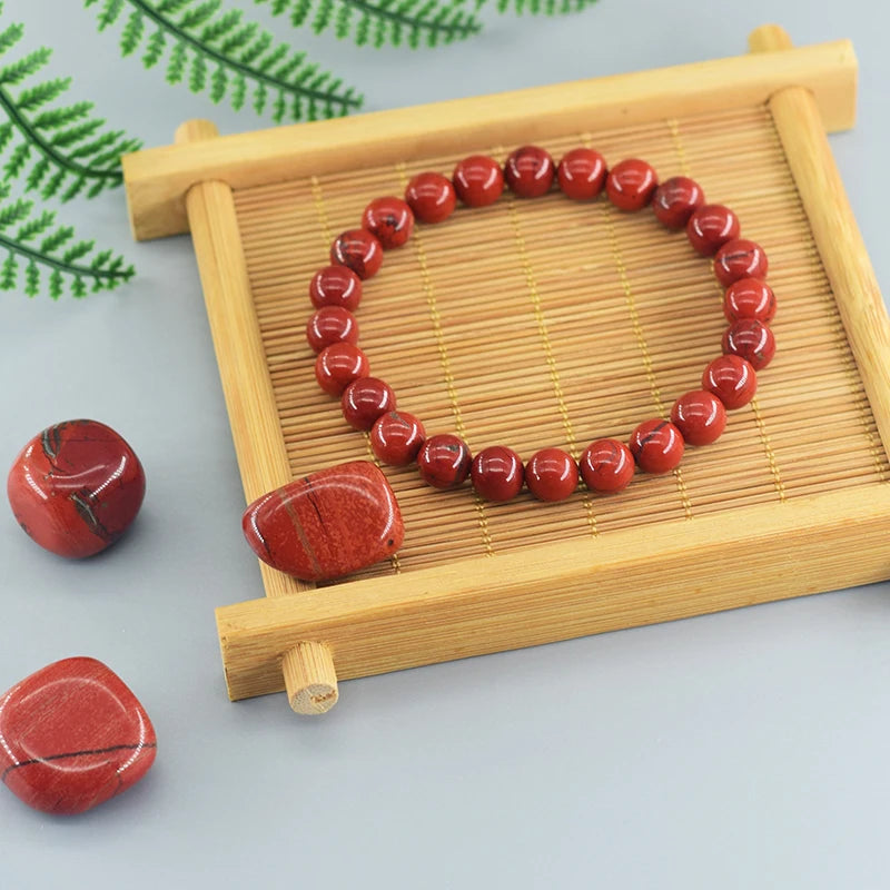 Red Jasper Prayer Bracelet