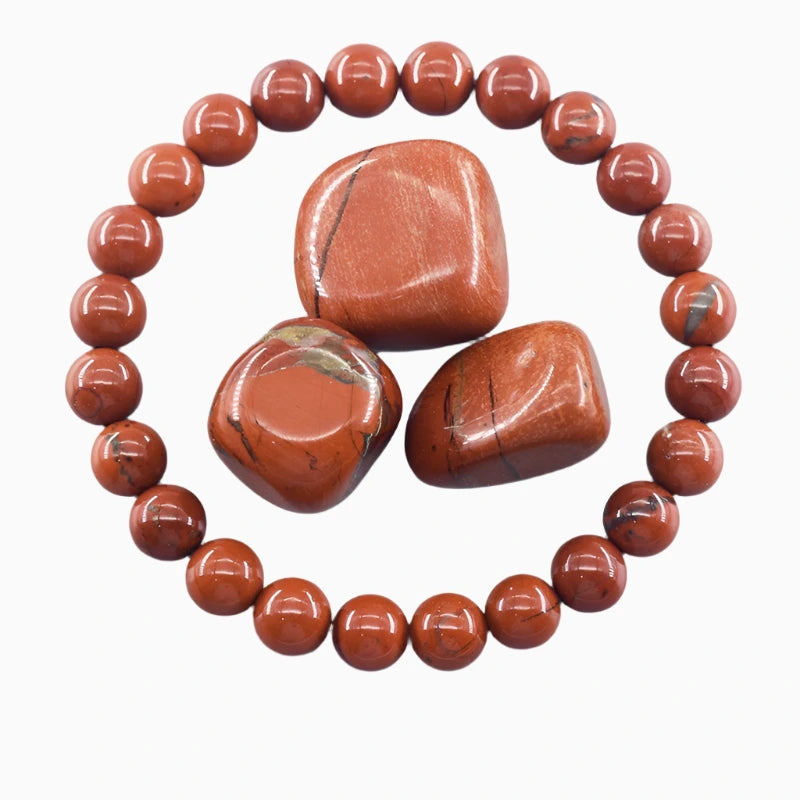 Red Jasper Prayer Bracelet