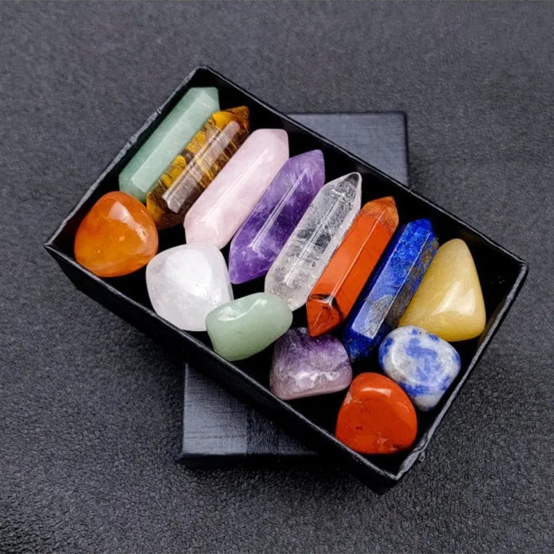 Chakra Healing Stones Box