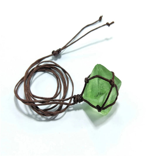 Emerald Green Healing Pendant