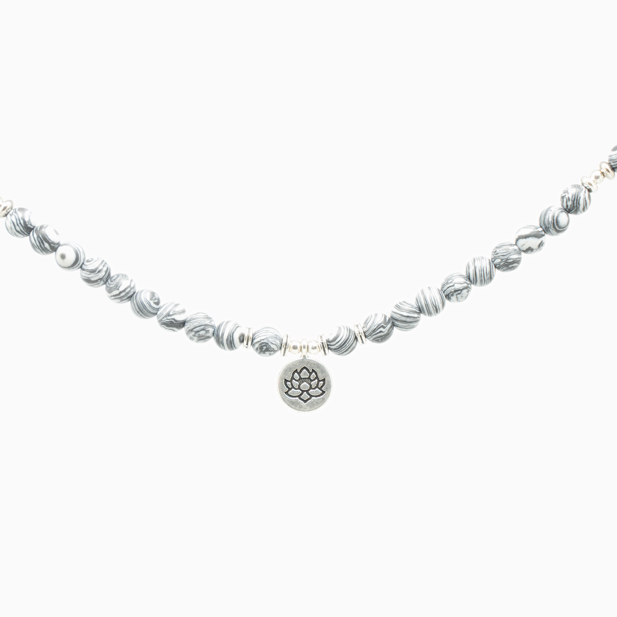 Yoga Graphit Bead Necklace