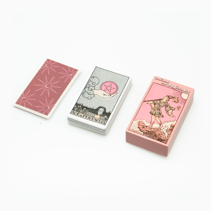 Pink Tarot Card Deck