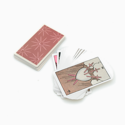 Pink Tarot Card Deck