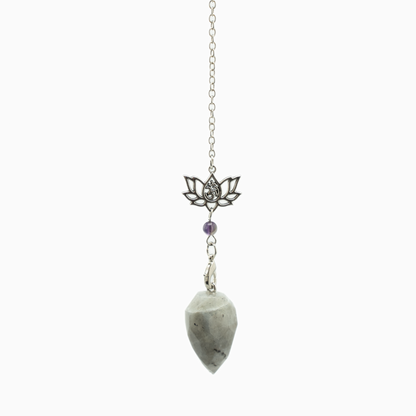 Moonstone Crystal Pendant