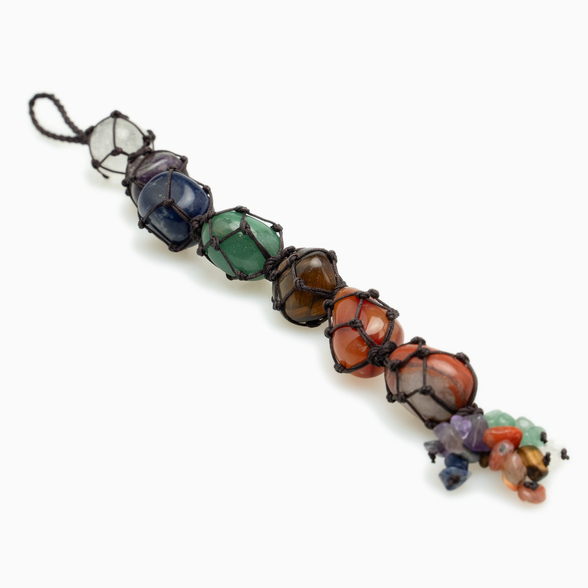 Chakra Crystal Car Pendant