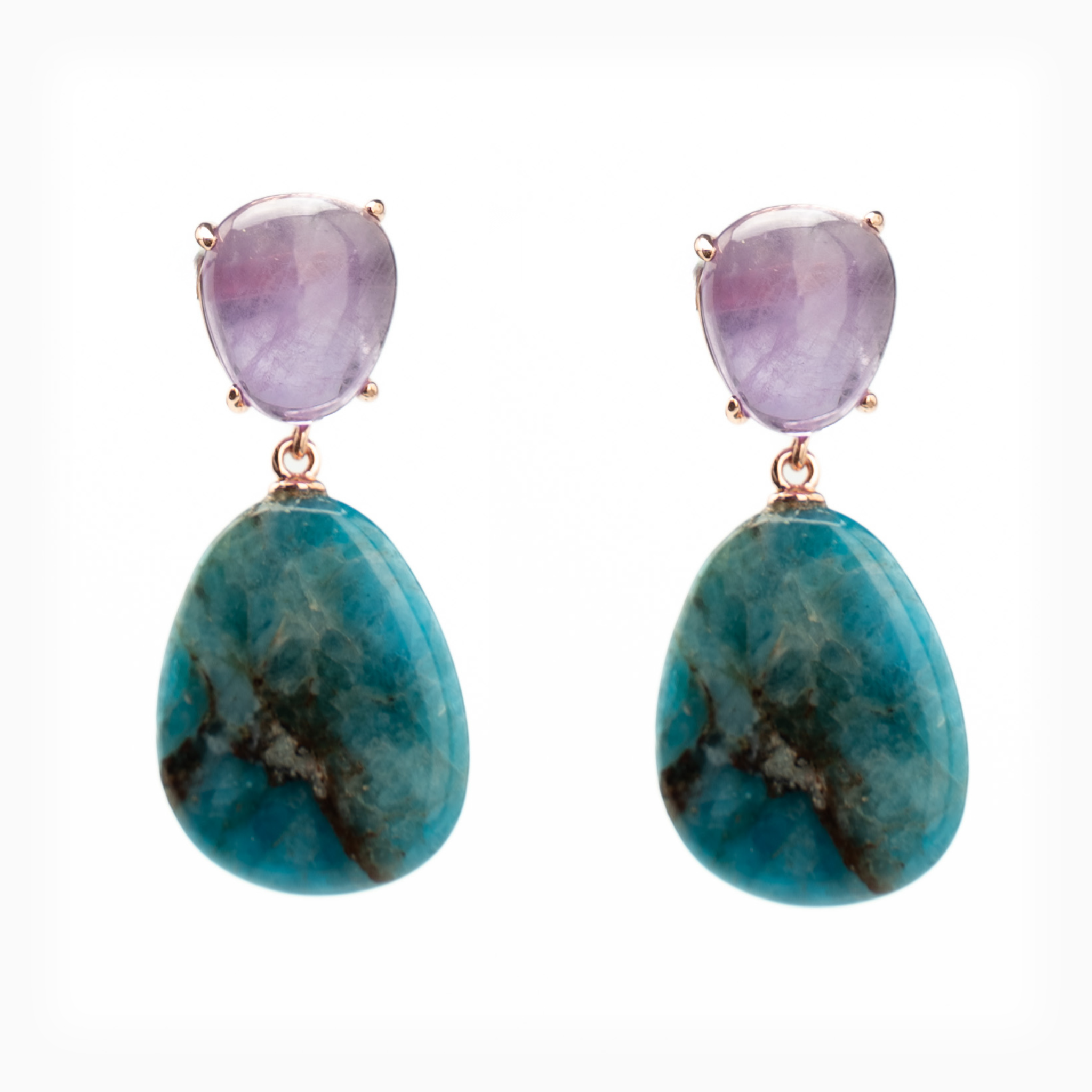 Apatite Waterdrop Earrings