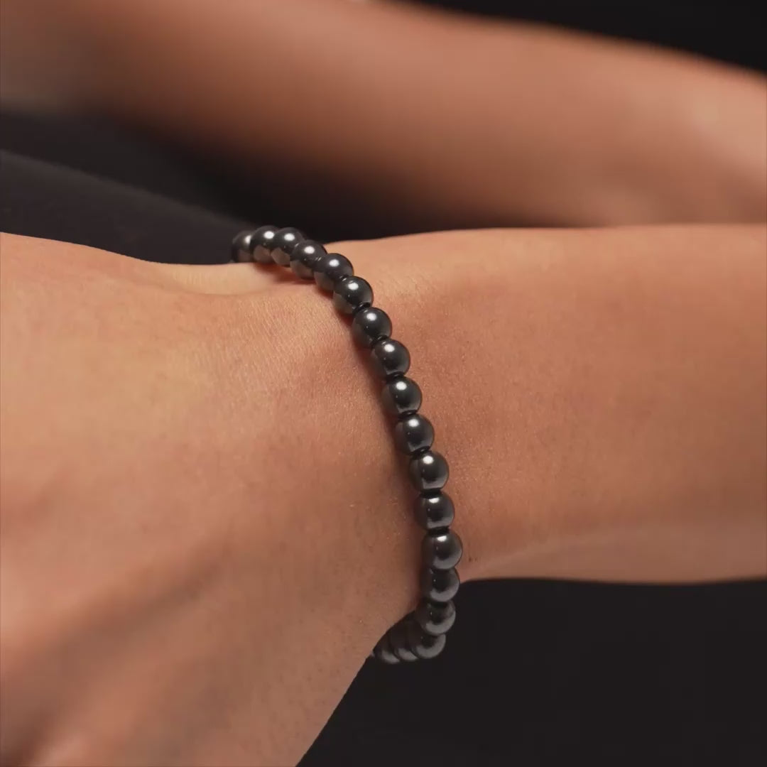 Hematite Stone Therapy Bracelet