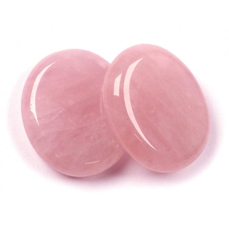 Rose Quartz Palm Stone